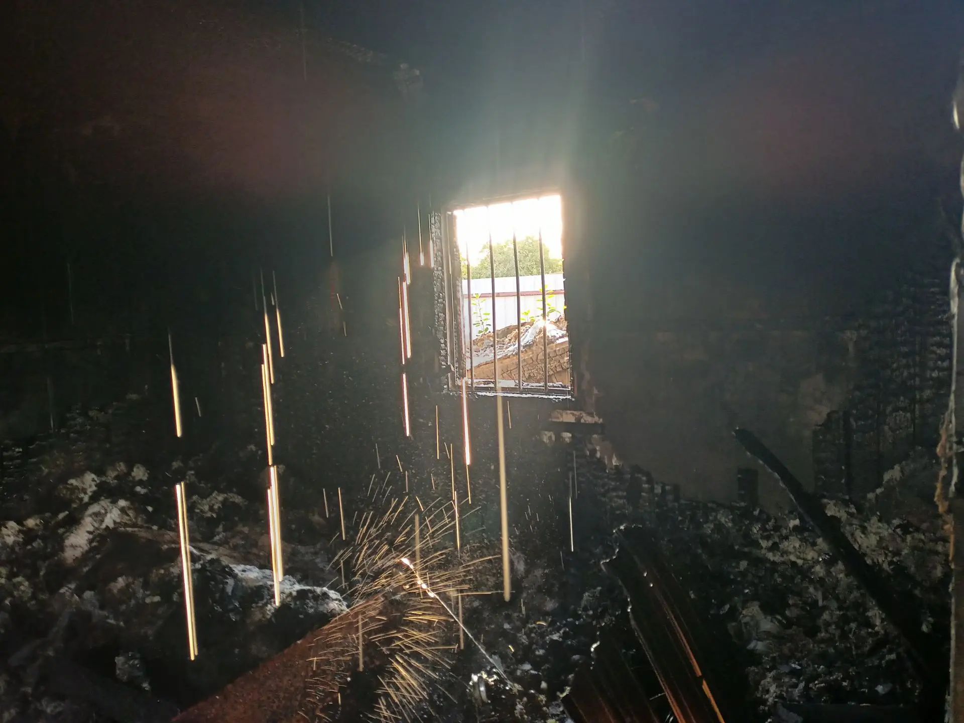 Пожар в СНТ Турбина